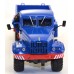 КрАЗ-255В1 Балластный тягач, синий/красный 